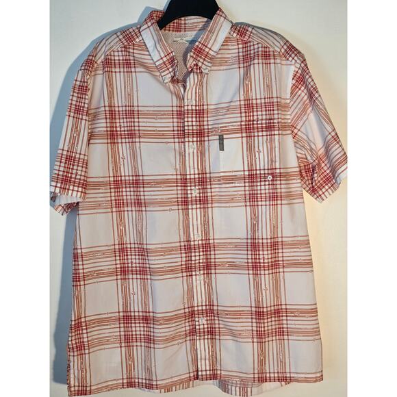 Columbia PFG Mens‎ Fishing Shirt Sort Sleeve L - Picture 1 of 3